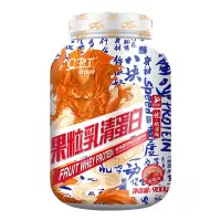 康比特真果粒乳清蛋白质粉2270gwhey蛋白增健肌粉国潮健身草莓味