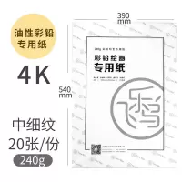 飞乐鸟 彩铅纸 16K 200g 20张 油性彩铅纸(一本装)