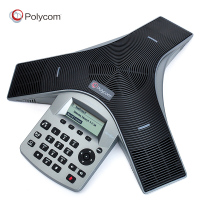 宝利通(polycom) soundstation2 会议室IP电话机 高保真全向麦克风 适合20-50㎡中型会议室