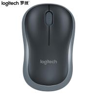 罗技(Logitech)M185 鼠标 无线鼠标 办公鼠标 对称鼠标 黑色