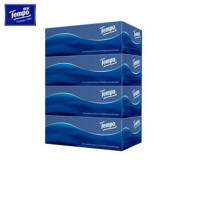 得宝盒抽面巾纸 3层 90抽*4盒