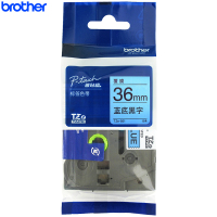 兄弟(brother)TZe-561原装标签色带 蓝底黑字36mm 色带/碳带