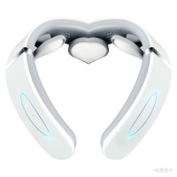 志高(Chigo)颈椎按摩器 肩颈按摩仪 脉冲热敷肩颈仪 U型按摩枕 便携语音 ZG-AM109