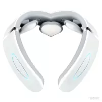 志高(Chigo)颈椎按摩器 肩颈按摩仪 脉冲热敷肩颈仪 U型按摩枕 便携语音 ZG-AM109