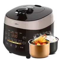 Midea/美的电压力锅MY-SS5048P家用智能5L双胆高压锅饭煲