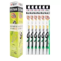 晨光G-5按动中性笔芯 0.5mm黑单位:支