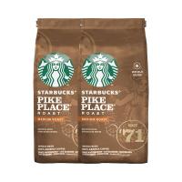 星巴克(Starbucks) 咖啡豆 Pike Place 进口咖啡豆 200g*2包