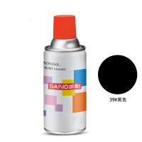 三和 普通自喷漆手喷漆(黑色)