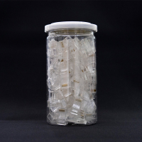 易玛杰 ES1006 超六类非屏蔽水晶头 100个/件 (单位：件)