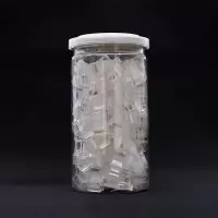 易玛杰 ES1006 超六类非屏蔽水晶头 100个/件 (单位：件)
