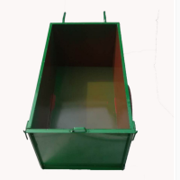 户外铁质人力手推环卫车清洁保洁垃圾车 普通加盖