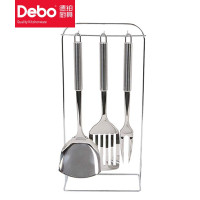 德铂(Debo) DEP-106 伊托堡 烹饪用具不锈钢锅铲汤勺漏勺饭勺七件套(H)