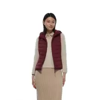 波司登 女连帽羽绒马甲C-1 B00131010