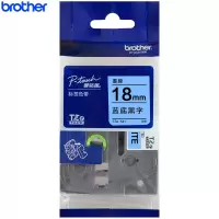 兄弟(brother)TZe-541原装标签色带 蓝底黑字18MM 色带/碳带