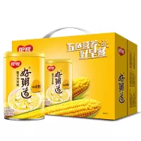 银鹭 好粥道 莲子玉米粥 280g*12罐 整箱装