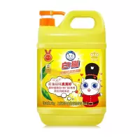 白猫 柠檬红茶洗洁精2kg 去油污洗碗液洗洁精 单瓶装