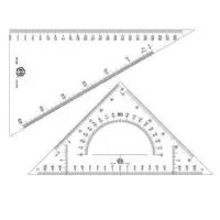 文苏 指挥尺套装HZK8标图工具套装 标图尺标图笔大板尺汉字尺黑体数字 单套装