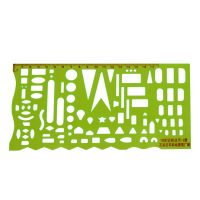 文苏 16注记尺-1型标图尺指挥尺号队尺登录注记尺注记标图尺 单个装