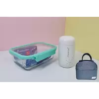 乐玮(Le Wei) 保鲜盒+保温杯套装 L6009