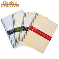 文苏 渡边Gambol 螺旋装订笔记本 S5503/S5507 A5 (混色) 50页/本 单本装