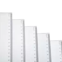 广博(GuangBo) CB5665 直尺 塑料透明尺子 20cm(30个价格)