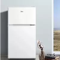 Midea/美的BCD-88CM双门两门小型冰箱宿舍家用租房节能静音电冰箱