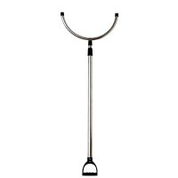 (五金工具) 钢叉不锈钢伸缩防暴钢叉校园自卫防爆叉