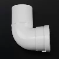 (五金工具) PVC弯头90° Ф75mm 10个装
