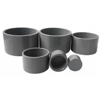 (五金工具) 南亚 PVC 管帽 250 (金辉定制)