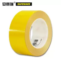 (五金工具) 安赛瑞15644耐磨型划线胶带黄(卷)