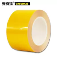 (五金工具) 安赛瑞15626耐磨型划线胶带黄(卷)