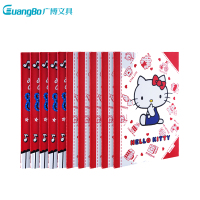 广博(GuangBo) KT81004 16K/40张记事本 5本 hello Kitty猫软抄本日记本笔记本缝线本