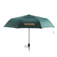 蓝雨(LANYU) 三折黑胶晴雨伞 VS001