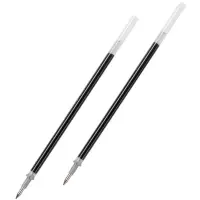 齐心 R929 按动笔芯按动中性笔芯 0.5 黑色 水笔芯替芯替换学生水笔芯 20支装