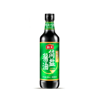 海天简盐酱油500ml（2瓶/组）（144）