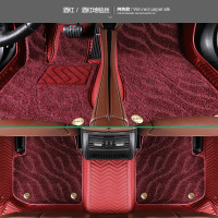 恒源祥专车定制汽车脚垫全包围绒面脚垫单双层环保皮革绣花绒垫脚垫适用于奥迪丰田卡罗拉大众宝马沃尔沃别克suv萨特crv脚垫