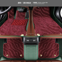 恒源祥专车定制汽车脚垫全包围绒面脚垫单双层环保皮革绣花绒垫脚垫适用于奥迪丰田卡罗拉大众宝马沃尔沃别克suv萨特crv脚垫