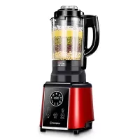 西屋(Westinghouse)全自动家用破壁机多功能加热养生料理豆浆搅拌机WFB-HS0465 拉菲红