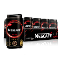 雀巢咖啡(Nescafe) 醇享黑咖啡 即饮咖啡饮料210ml*16罐