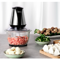 Midea/美的 绞肉机家用小型电动碎肉搅拌搅肉打菜饺肉馅全自动207绞肉机