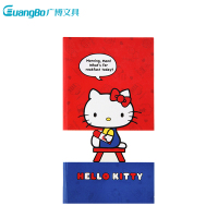 广博(GuangBo) KT81012 48K/96张硬面记事本 2本装 hello Kitty日记本笔记本子 红色