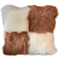 AusGolden维斯比方格型羊毛靠枕纯羊毛欧式沙发靠枕ins网红风