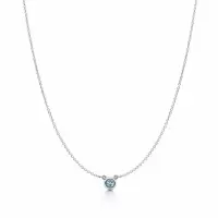 TIFFANY&CO.蒂芙尼 ELSA PERETTI™ Diamonds by the Yard™925银镶钻石项链