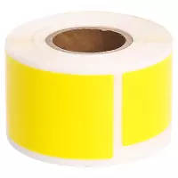 快易码 Et01-L48-B25-r1-50 旗型 标签打印纸 48mm*25mm+30mm 黄(50片/卷)