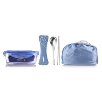乐美雅LC-S2320 凡尔赛礼盒装三件套(长方形+餐具+餐包)