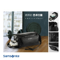 新秀丽(samsonite)TR1*09016 新秀丽健身旅行包 黑色