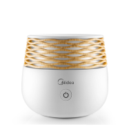 美的(Midea)香薰灯 香薰机加湿器 台灯 床头灯 卧室小台灯充电儿童七彩香薰灯油灯黄色+暖光+薰衣草鏡油+充电头