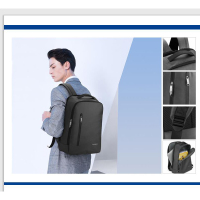 新秀丽(samsonite)商务休闲双肩背包男女电脑包TR1*09006 新秀丽双肩背包-黑色