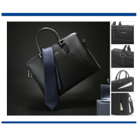 新秀丽（Samsonite）新秀丽商务休闲公文包 BN6*09002 黑色