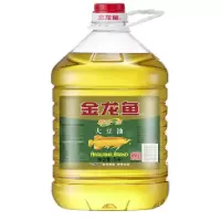 金龙鱼 食用油 精炼一级 大豆油 5L 单位：桶